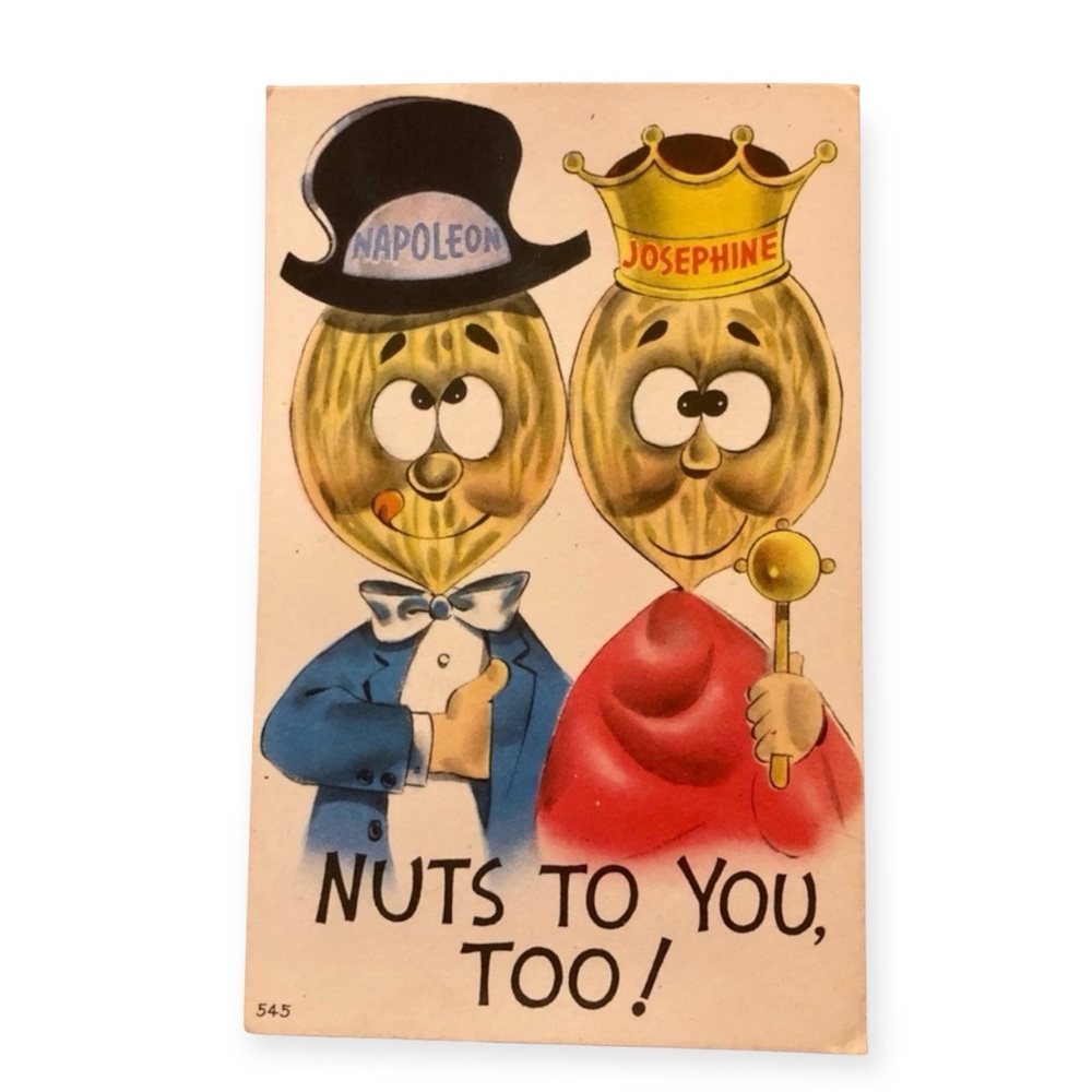 Vintage 1940’s Linen Unused Love Postcard, Valentine, Vintage Valentine, Unused
